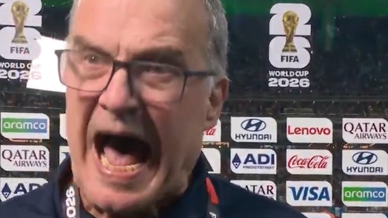 Bielsa estalló tras la eliminación de Uruguay del Mundial. Imagen: captura ESPN.