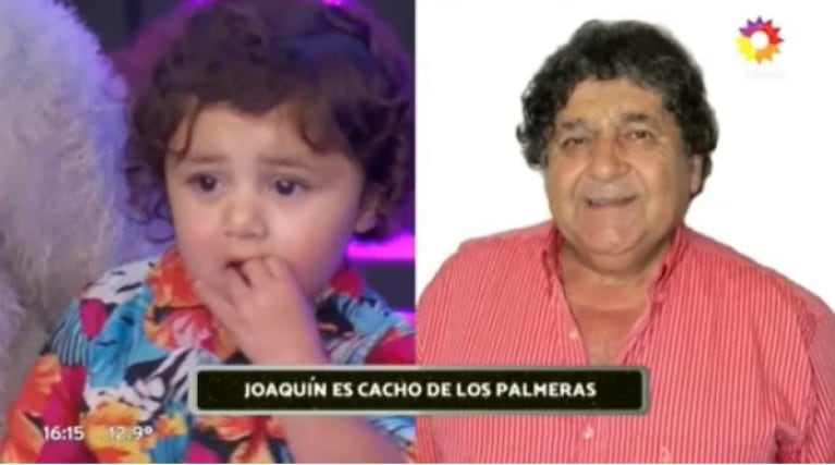 Bienvenidos a Bordo: el bebé que sorprendió con su parecido a Cacho Deicas de Los Palmeras 