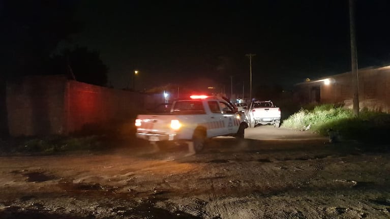 Bloqueo en barrio Nuestro Hogar III