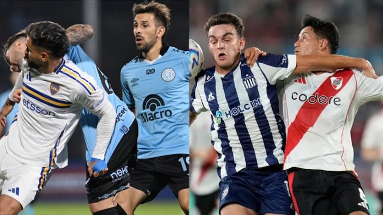 Boca-Belgrano y Talleres-River tienen fecha y horario confirmados.