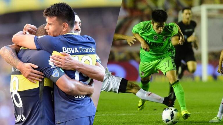 Boca festeja su momento. River se complica en el campeonato.