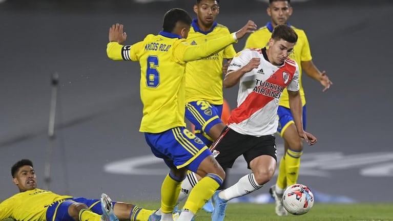 Boca le ganó a River en el primer Superclásico del año