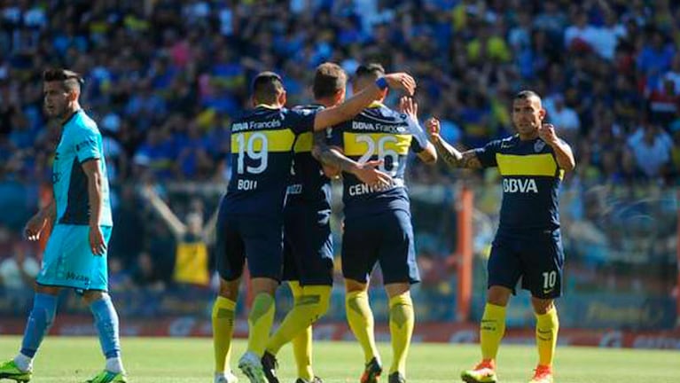 Boca se impuso 4 a 0 con goles de Peruzzi, Pavón, Aguirre (en contra) y Bou.