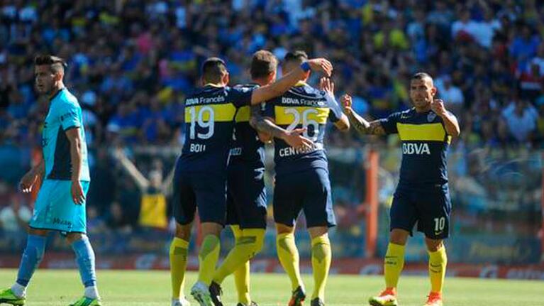 Boca se impuso 4 a 0 con goles de Peruzzi, Pavón, Aguirre (en contra) y Bou.