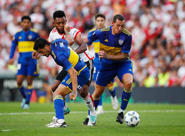 Boca y River volverán a verse las caras. REUTERS/Cristina Sille