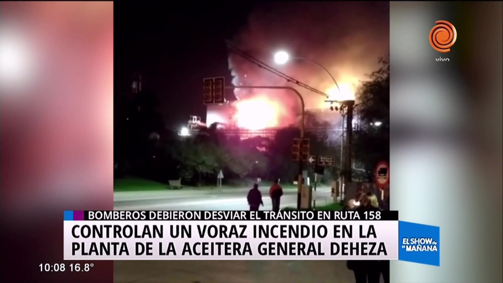 Bomberos controlan incendio en Gral. Deheza