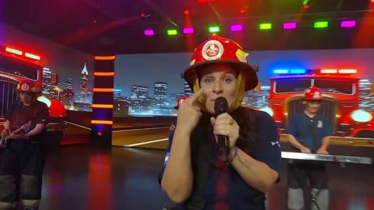Bomberos en Buenas Noches Familia.