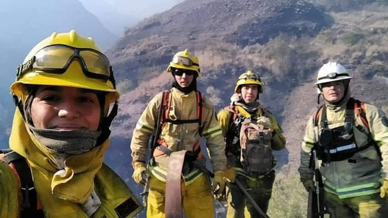 Bomberos esenciales: “El 2020 me enseñó a ser más solidaria”