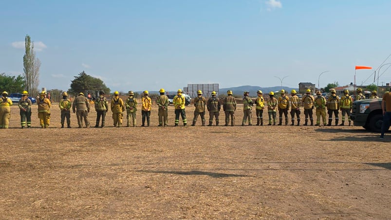 bomberos espera milei