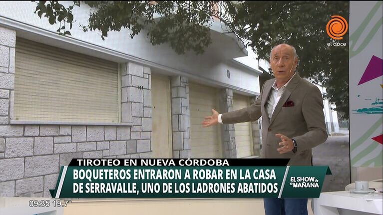 Boqueteros ingresaron a casa de Serravalle