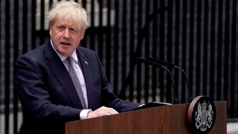 Boris Johnson renunció a su cargo de primer ministro de Reino Unido