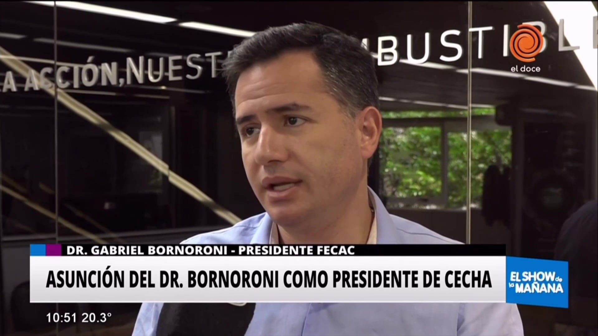 Bornoroni asumió la presidencia de CECHA