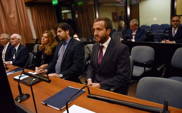 Boudou y Nuñez Carmona se reencontraron en Tribunales