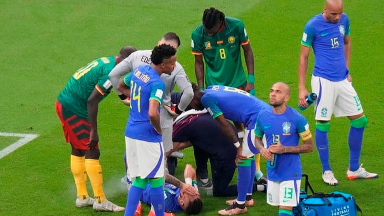 Brasil pierde a dos de sus jugadores por lesiones.