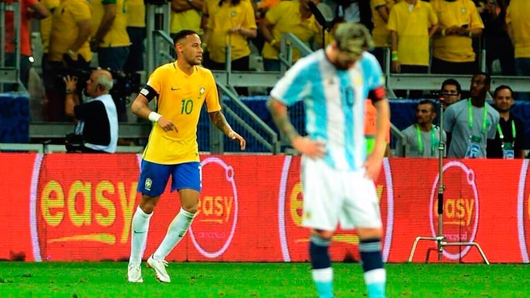 Brasil viene en levantada, Argentina no para de hundirse.