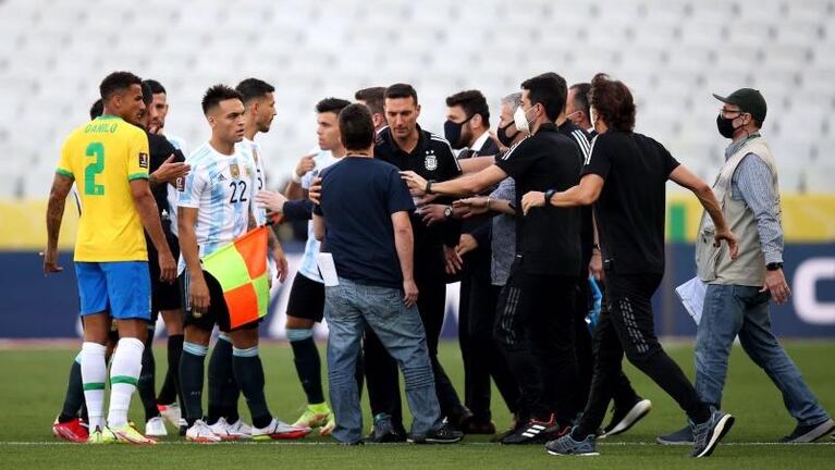 Brasil vs. Argentina: quién suspendió el partido y qué pasa con el resultado