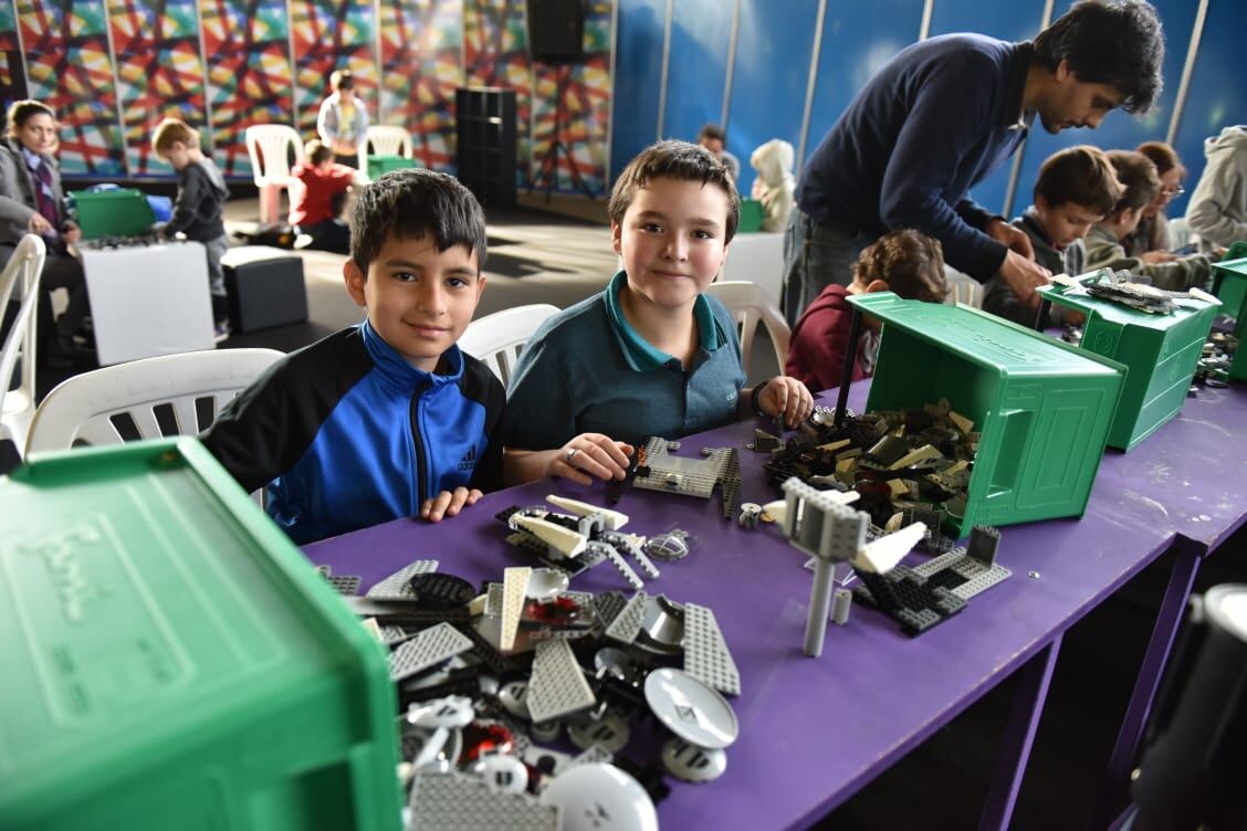Bricklive, un espacio para chicos y grandes. Foto: Lucio Casalla / ElDoce.tv.