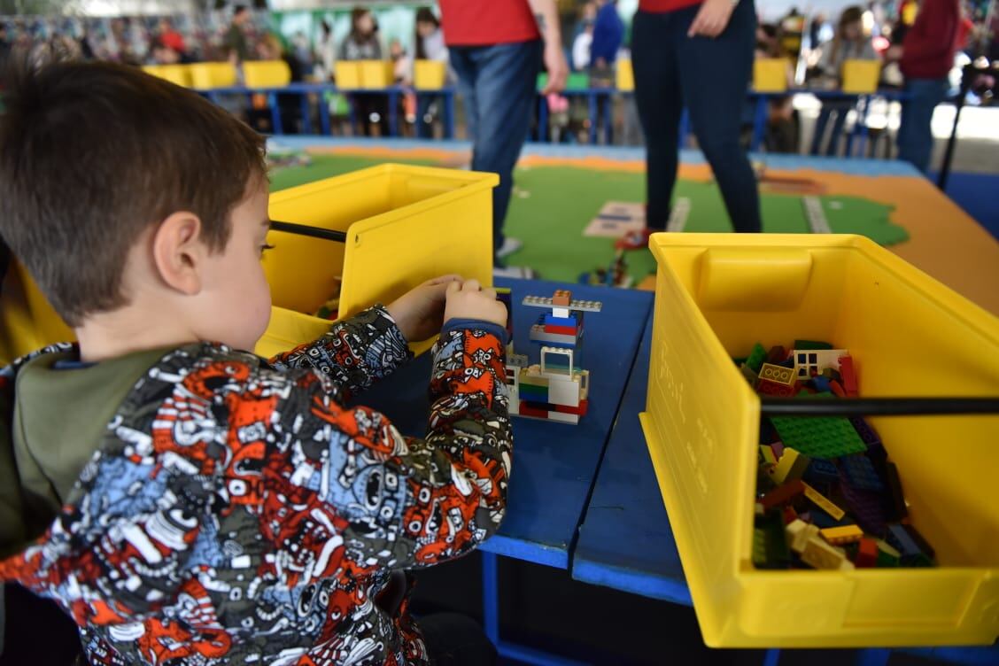 Bricklive, un espacio para chicos y grandes. Foto: Lucio Casalla / ElDoce.tv.