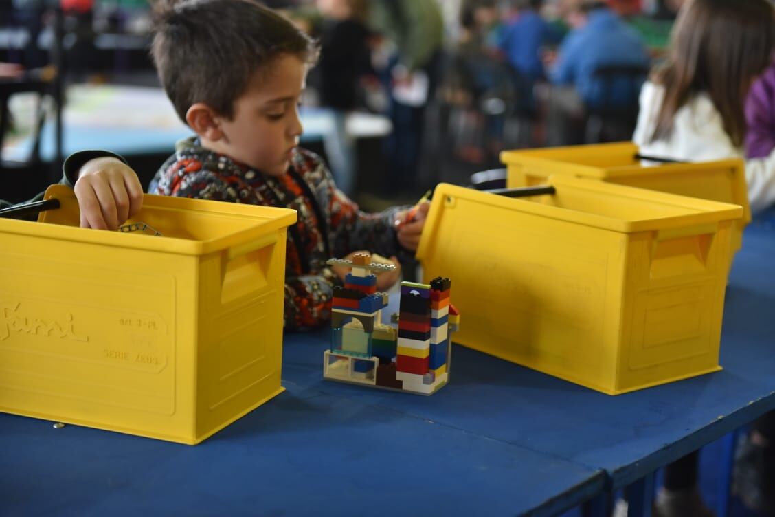 Bricklive, un espacio para chicos y grandes. Foto: Lucio Casalla / ElDoce.tv.