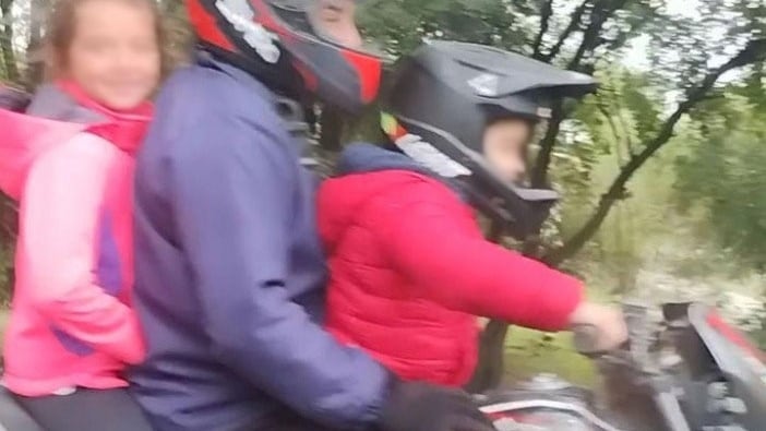 Bronca por la imprudente secuencia en Alta Gracia.