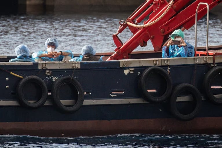 Brote en hantavirus en un crucero.