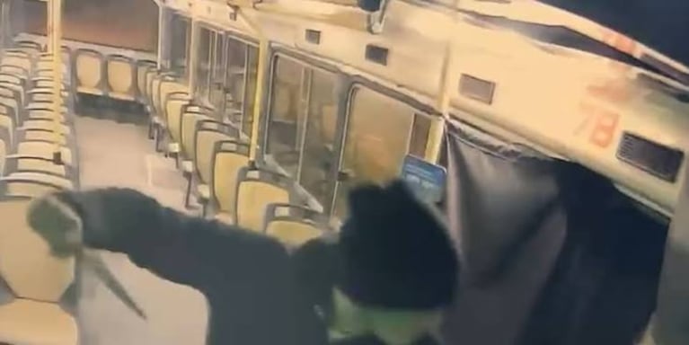 Brutal ataque a un colectivero en Tucumán.