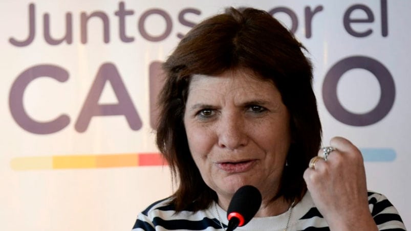 Bullrich aseguró que Juntos por el Cambio se mantendrá como "una oposición fuerte, pero no violenta".