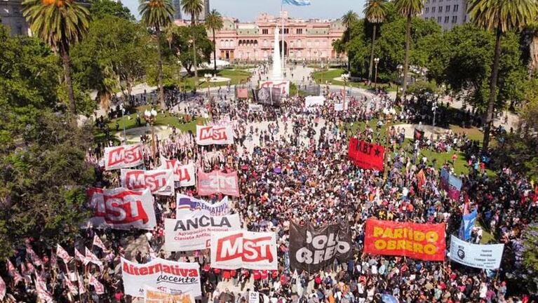 Bullrich celebr el protocolo tras la marcha contra Milei: "Termin el vale todo"