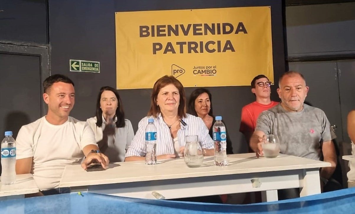 Bullrich estuvo con Juez y De Loredo en el norte cordobés.