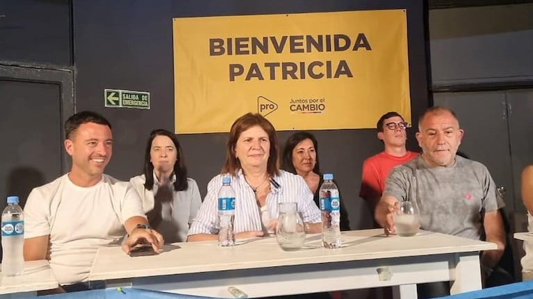Bullrich estuvo con Juez y De Loredo en el norte cordobés.