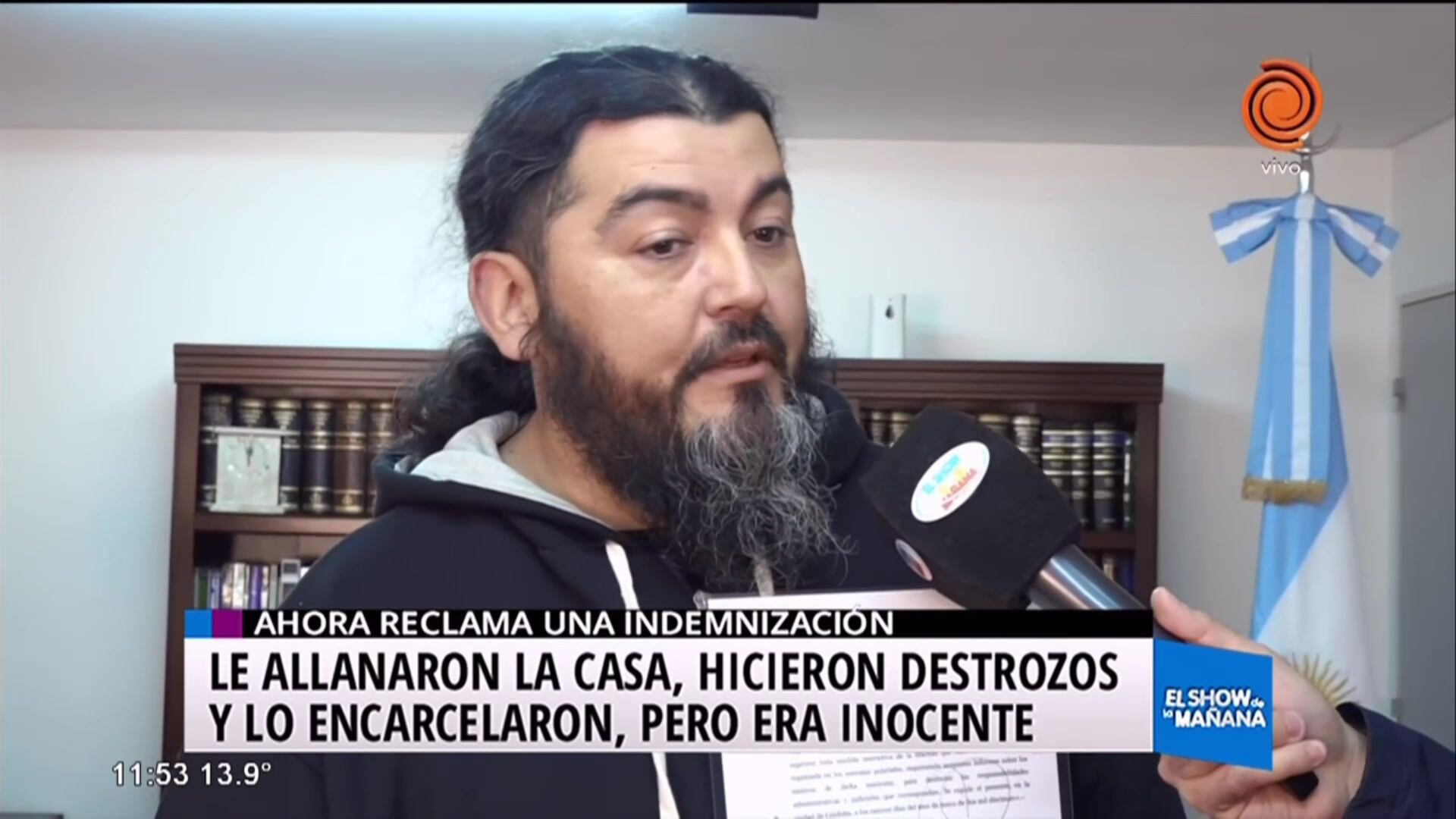 Busca indemnización por mala praxis policial