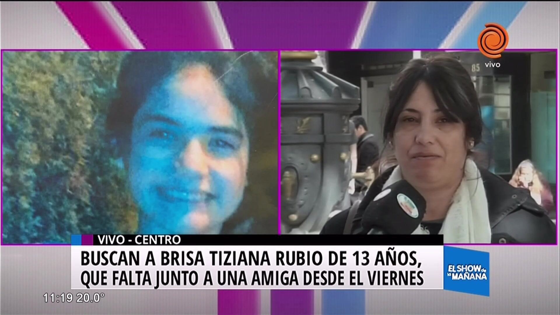 Buscan a Brisa Tiziana Rubio