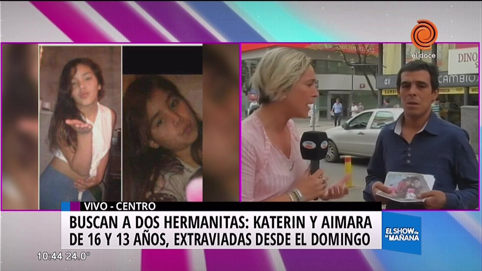Buscan a Katerin y Aimará