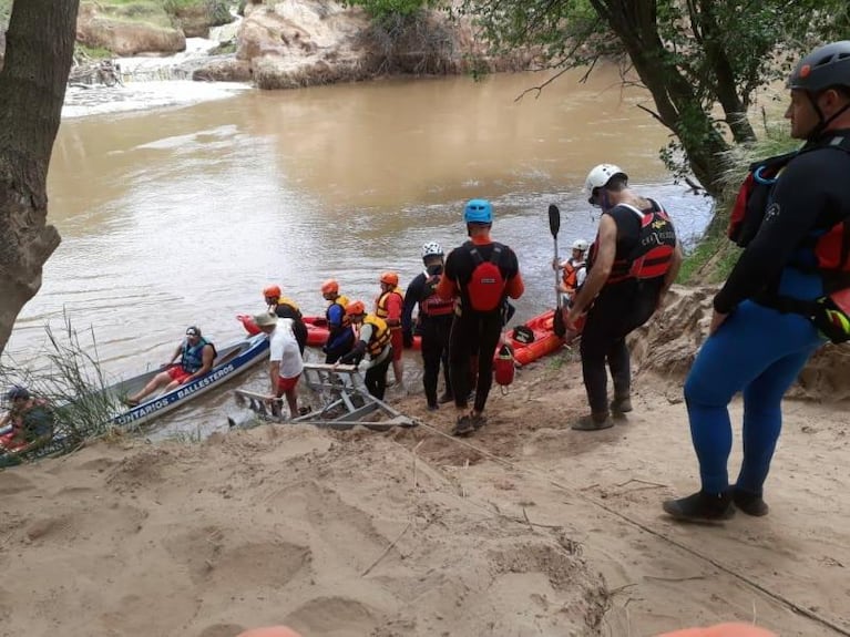 Buscan a un joven en el río Ctalamochita