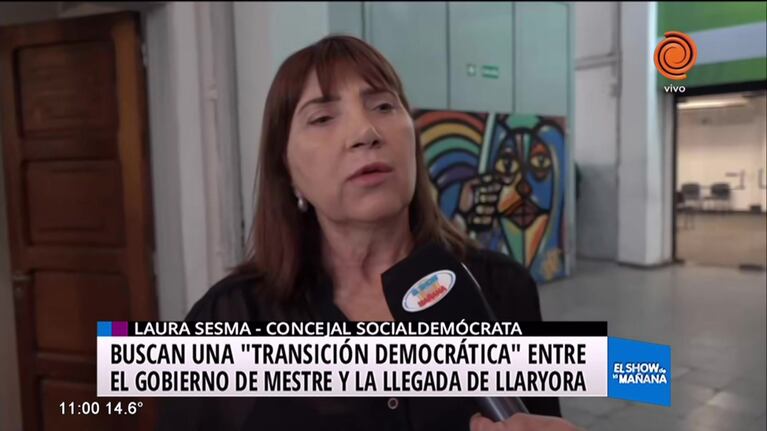 Buscan "transición democtrática" entre Mestre y Llaryora