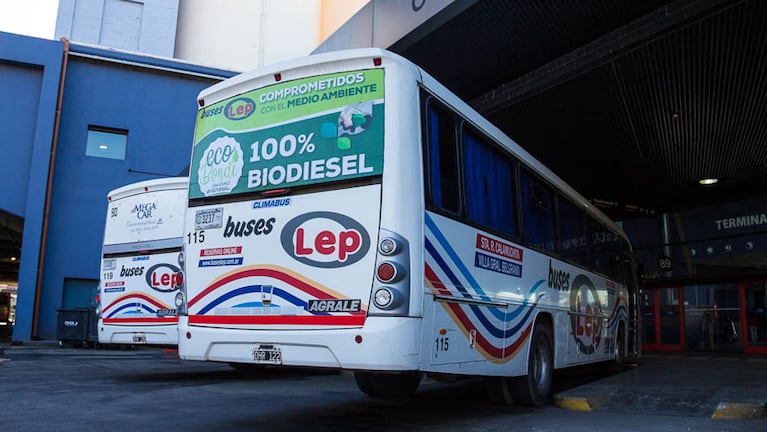 Buses Lep es una de las empresas alcanzadas por el convenio.  