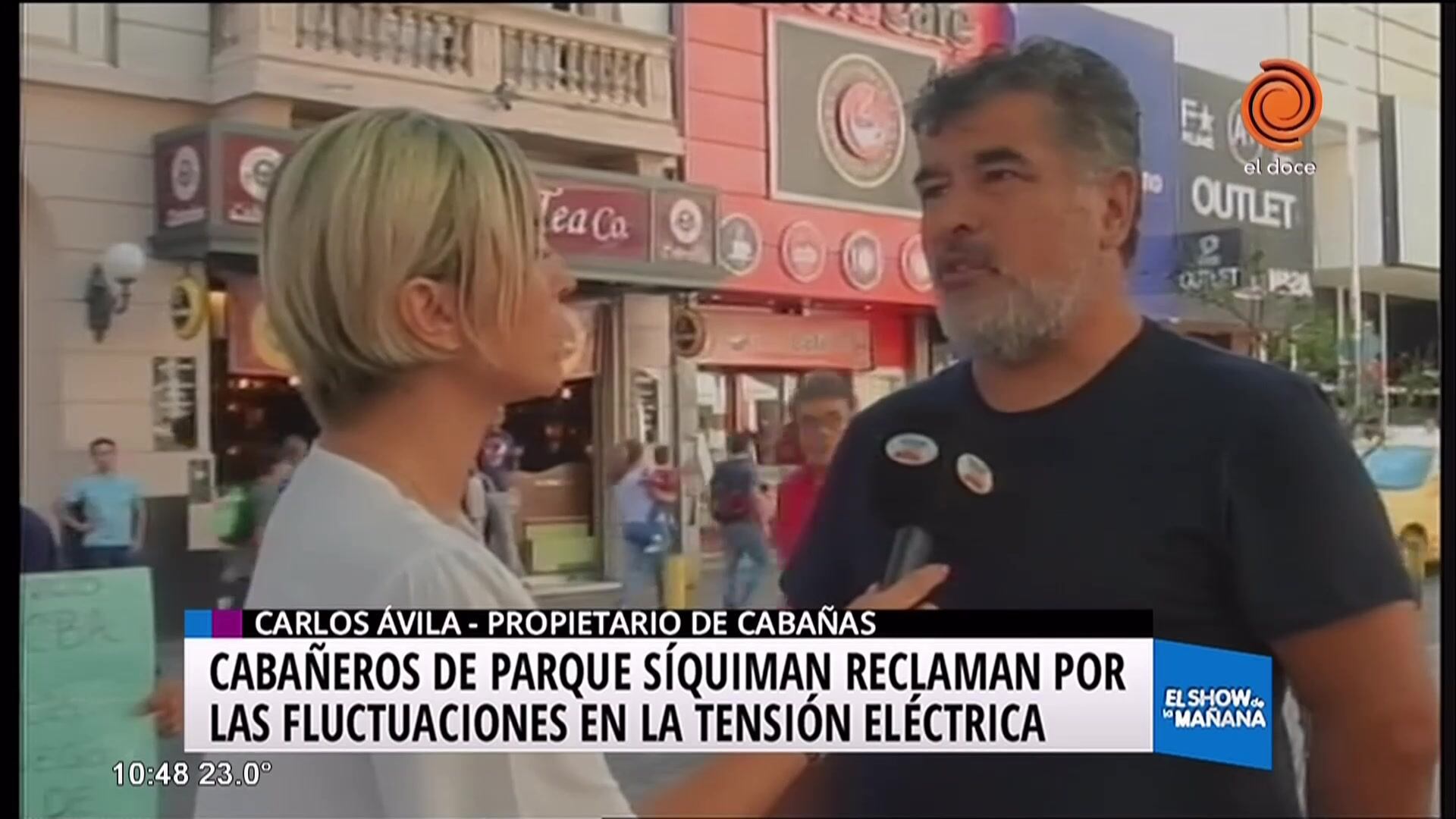 Cabañeros reclaman por tensión eléctrica