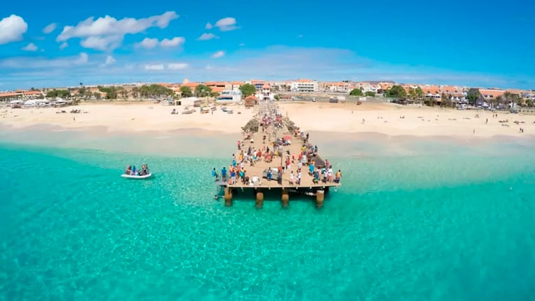 Cabo Verde, un país con playas paradisíacas.