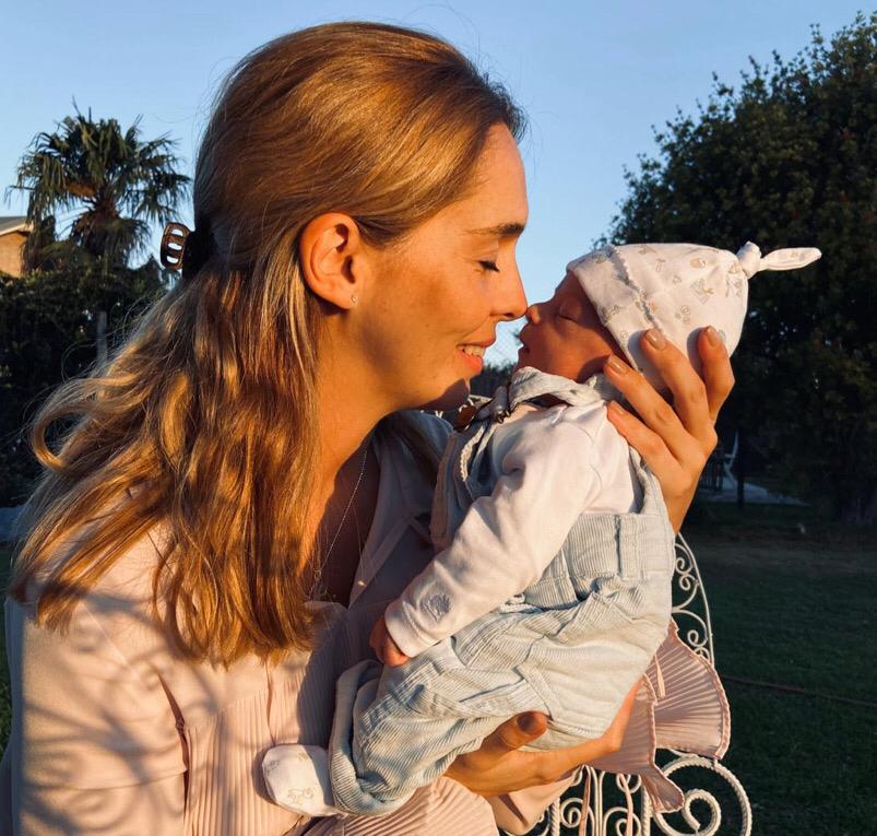 "Cada hora es intensa, tan intensa como la felicidad que sentimos de tener a nuestro hijo".