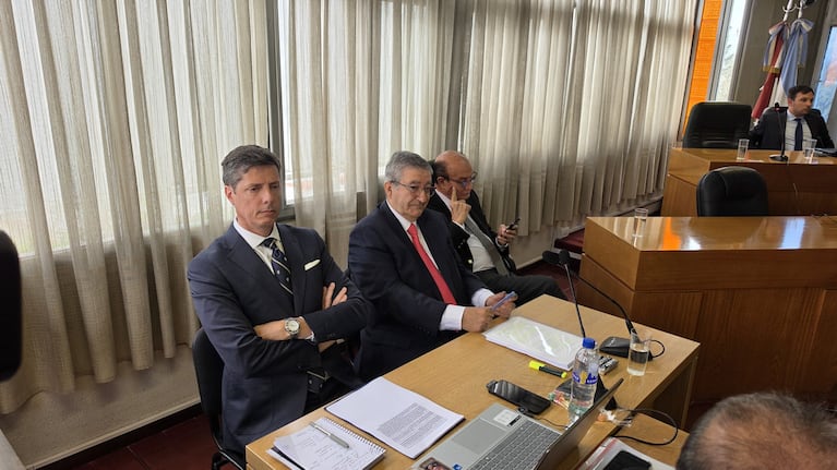 Caeiro y Ortiz Pellegrini alegaron este lunes en el juicio por la tragedia de las Altas Cumbres. Foto: Maxi Clavero / Eldocetv.