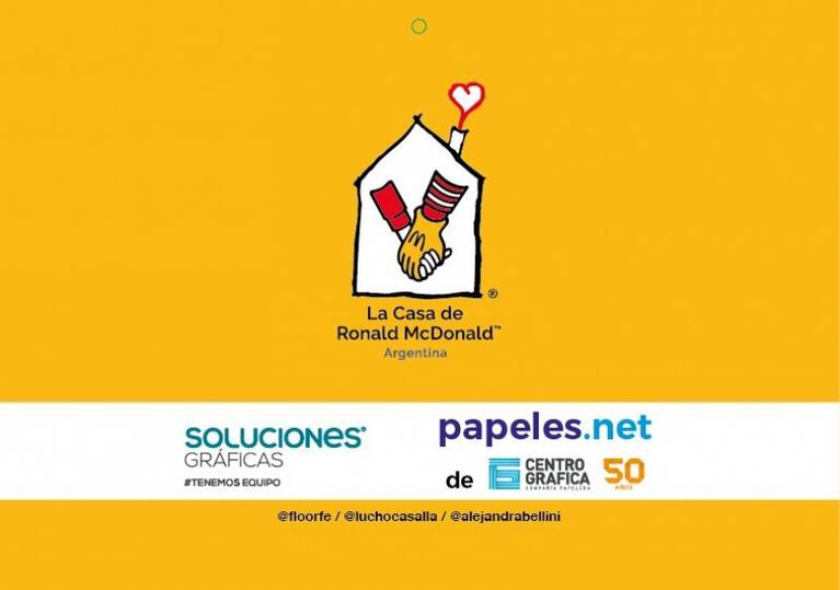 Calendario solidario: “La Casa es, fue y será mi segundo hogar, mi segunda familia”