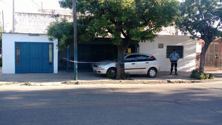 Calle Bulnes: acá ocurrió el crimen.