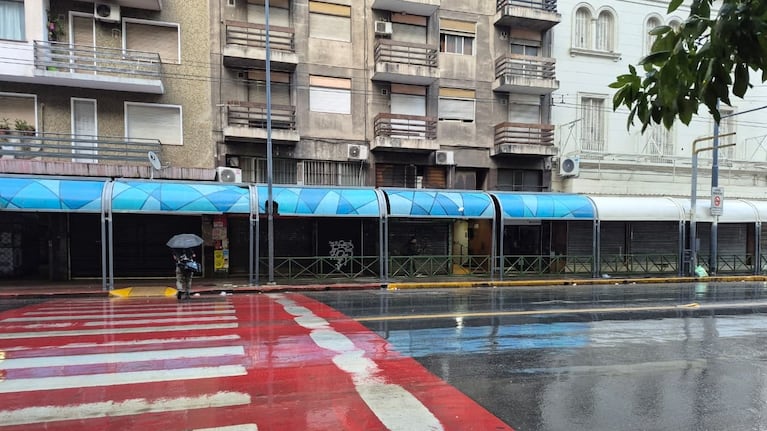 Calles con menos movimiento en Córdoba. Foto: Juan Pablo Lavisse / ElDoce.