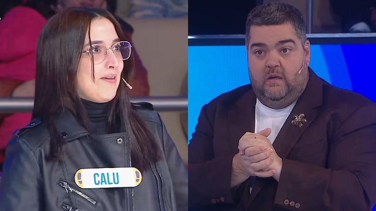 Calu desconcertó a Barassi en Ahora Caigo.