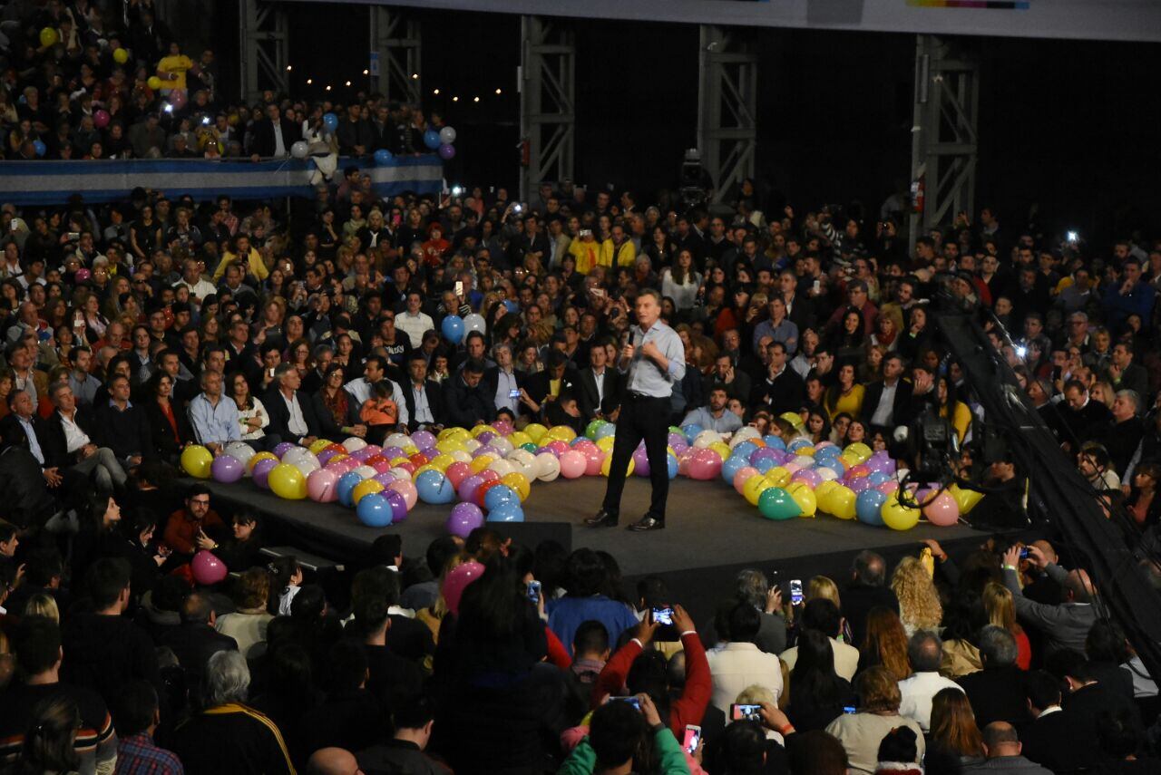 Cambiemos tuvo su último acto de cara a las PASO. Foto: Lucio Casalla / ElDoce.tv.