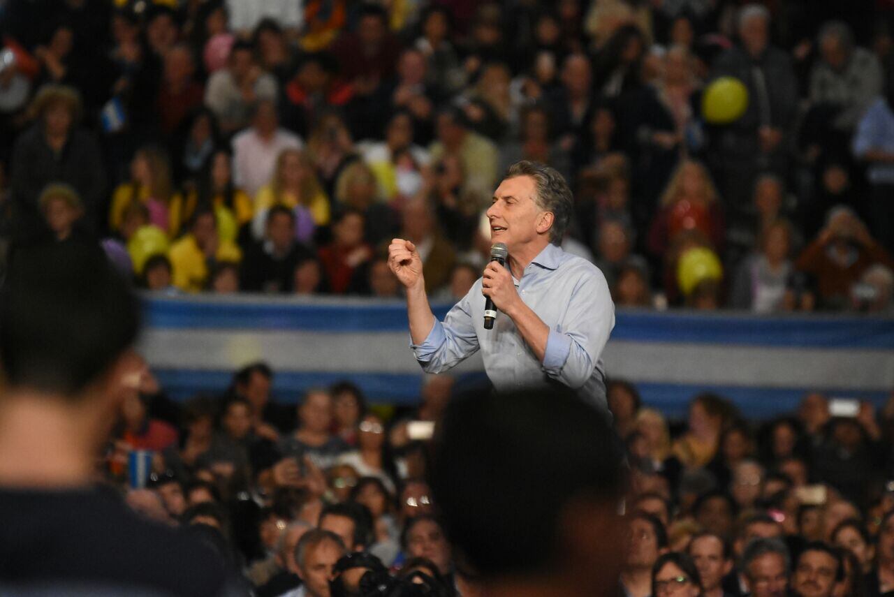 Cambiemos tuvo su último acto de cara a las PASO. Foto: Lucio Casalla / ElDoce.tv.