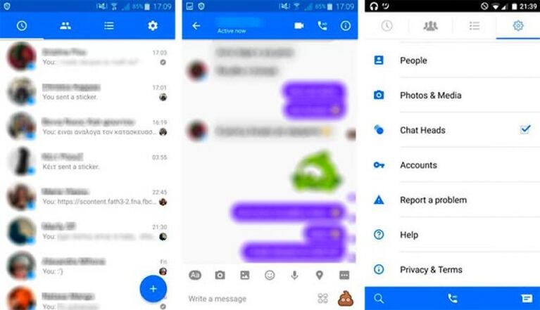 Cambios en Facebook Messenger ¡Igual a WhatsApp! 