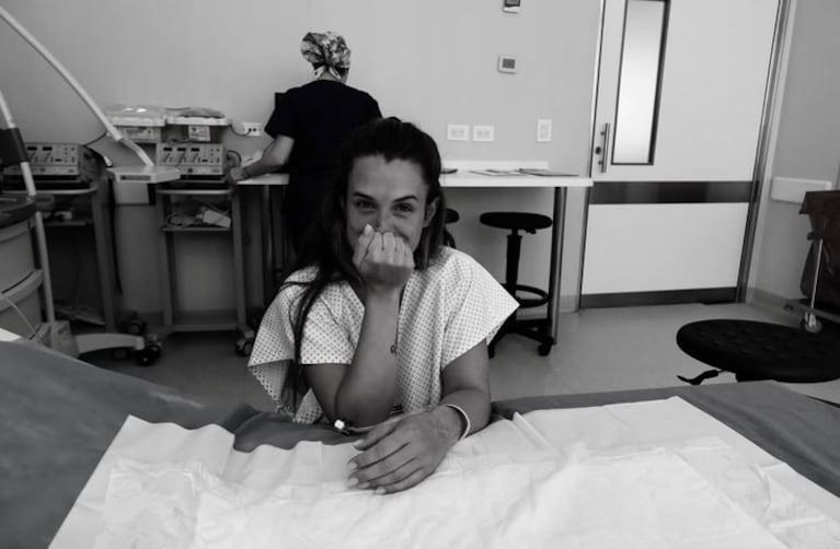 Cami Homs mostró cómo fue el parto de su hija.
