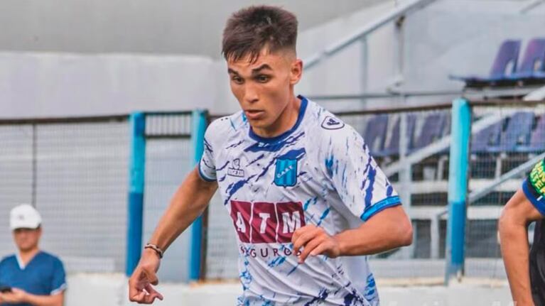 Camilo Nuin, el futbolista de San Telmo que murió en medio de la operación.