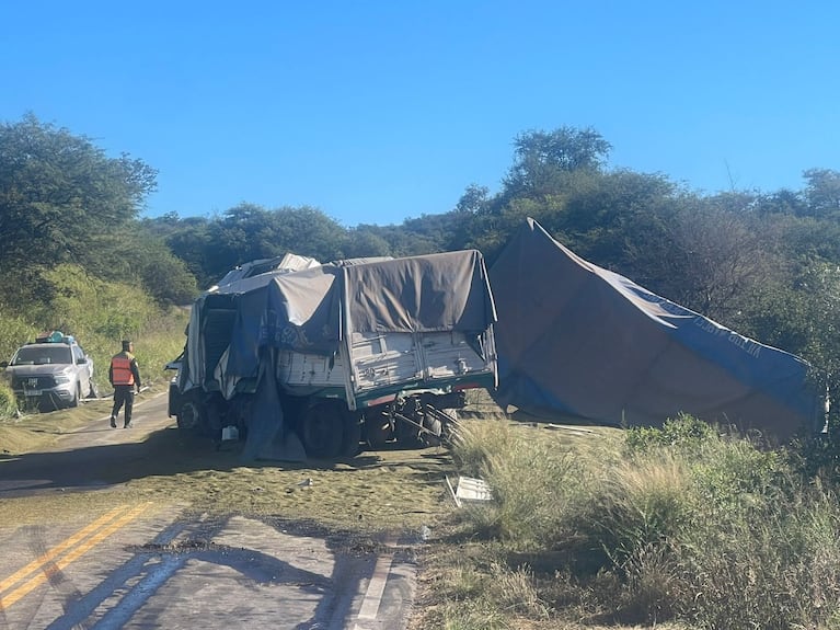 camion cereales tragedia